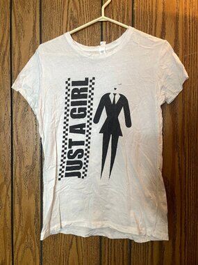 No Doubt 'I'm Just A Girl' Tour T-Shirt Women's XL *Never Worn but has flaws*